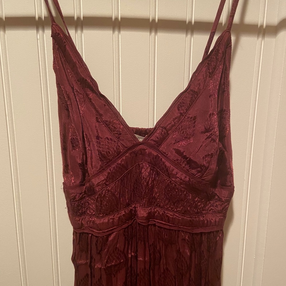 Beautiful purple maxi dress